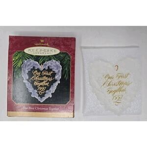 1997 Hallmark Our First Christmas Together Ornament U16
